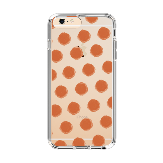 Slim Protection Case［ Original - Favorite Color Polka Dots - Red ］