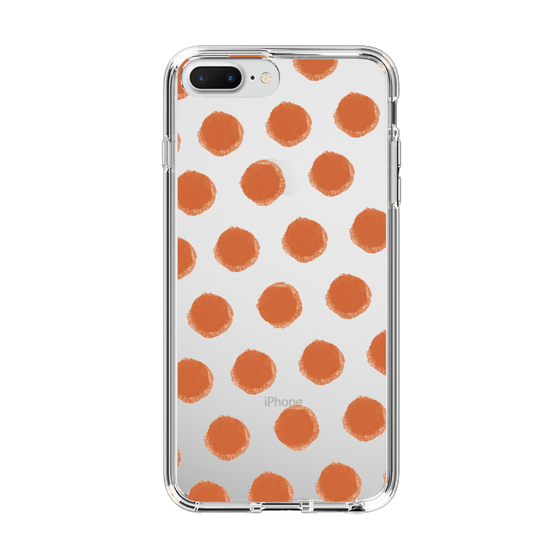 Slim Protection Case［ Original - Favorite Color Polka Dots - Red ］