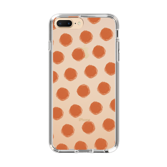 Slim Protection Case［ Original - Favorite Color Polka Dots - Red ］