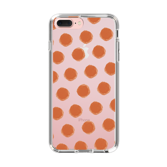 Slim Protection Case［ Original - Favorite Color Polka Dots - Red ］
