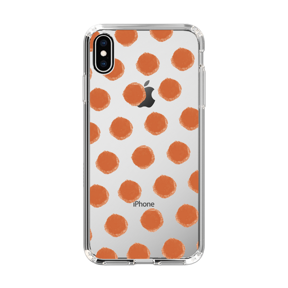 Slim Protection Case［ Original - Favorite Color Polka Dots - Red ］