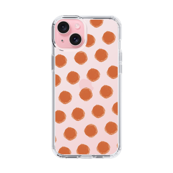 Slim Protection Case［ Original - Favorite Color Polka Dots - Red ］