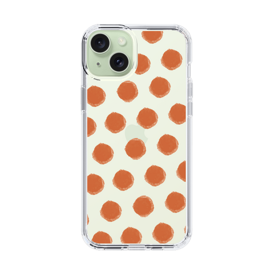 Slim Protection Case［ Original - Favorite Color Polka Dots - Red ］