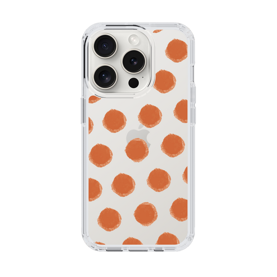 Slim Protection Case［ Original - Favorite Color Polka Dots - Red ］