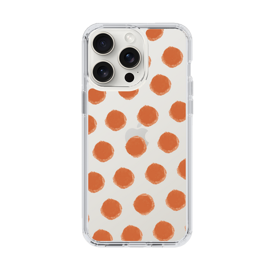 Slim Protection Case［ Original - Favorite Color Polka Dots - Red ］