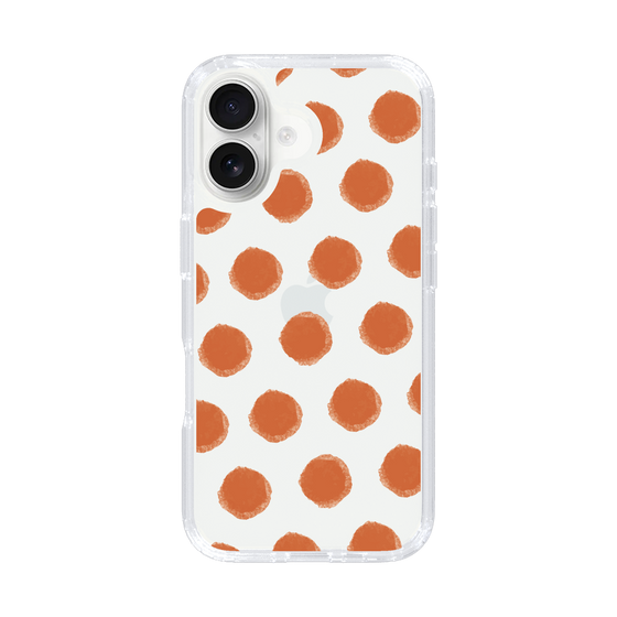 Slim Protection Case［ Original - Favorite Color Polka Dots - Red ］