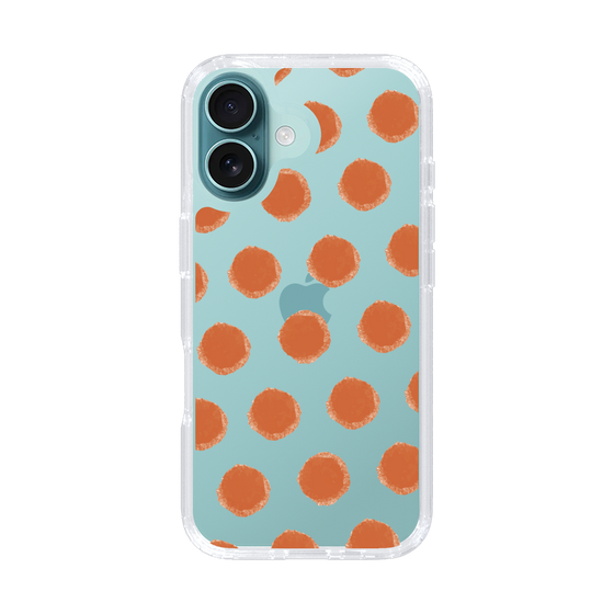 Slim Protection Case［ Original - Favorite Color Polka Dots - Red ］