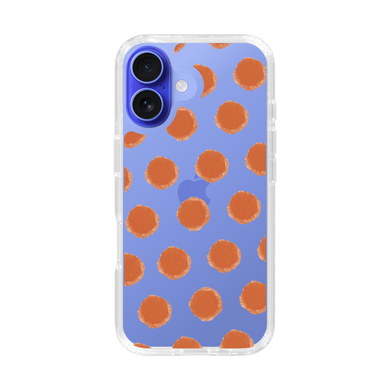Slim Protection Case［ Original - Favorite Color Polka Dots - Red ］
