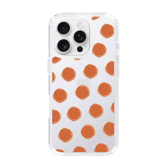 Slim Protection Case［ Original - Favorite Color Polka Dots - Red ］