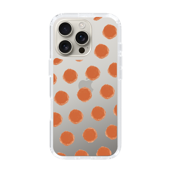 Slim Protection Case［ Original - Favorite Color Polka Dots - Red ］