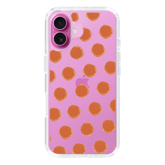 Slim Protection Case［ Original - Favorite Color Polka Dots - Red ］