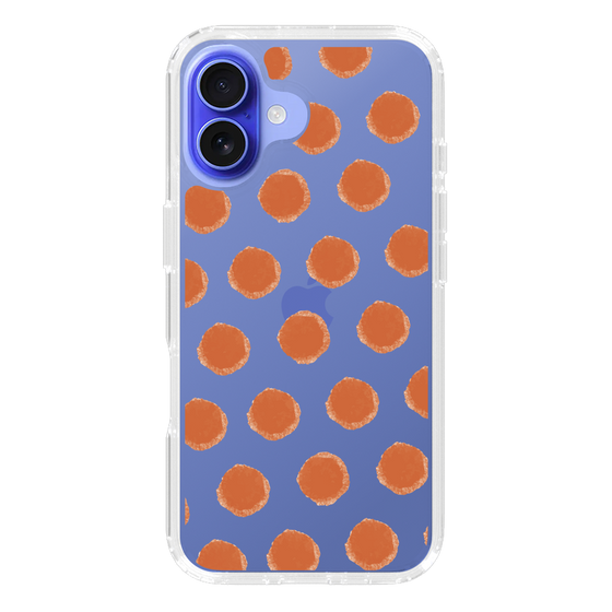 Slim Protection Case［ Original - Favorite Color Polka Dots - Red ］