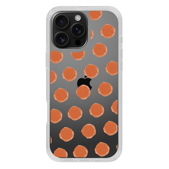 Slim Protection Case［ Original - Favorite Color Polka Dots - Red ］