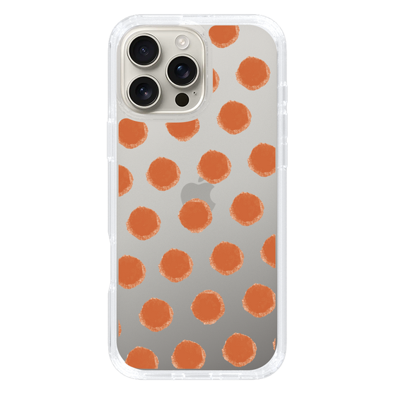 Slim Protection Case［ Original - Favorite Color Polka Dots - Red ］