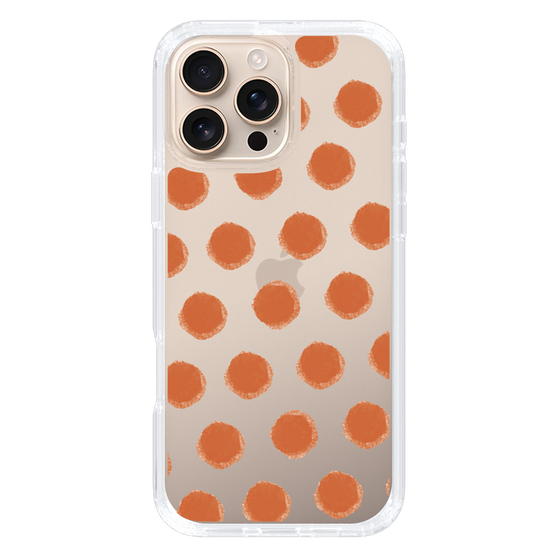 Slim Protection Case［ Original - Favorite Color Polka Dots - Red ］
