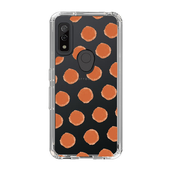 Slim Protection Case［ Original - Favorite Color Polka Dots - Red ］