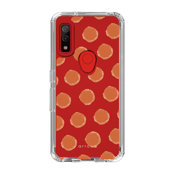 Slim Protection Case［ Original - Favorite Color Polka Dots - Red ］