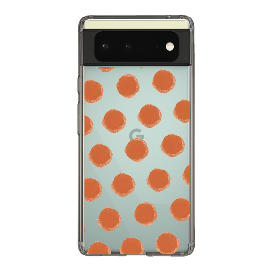 Slim Protection Case［ Original - Favorite Color Polka Dots - Red ］
