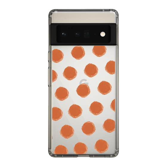 Slim Protection Case［ Original - Favorite Color Polka Dots - Red ］