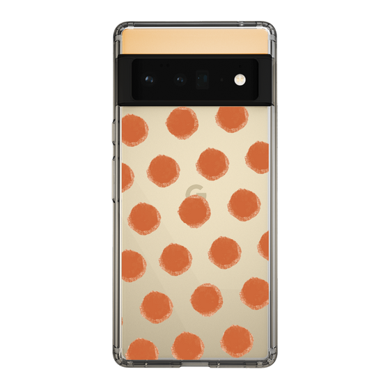 Slim Protection Case［ Original - Favorite Color Polka Dots - Red ］