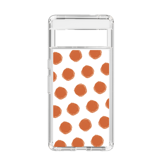 Slim Protection Case［ Original - Favorite Color Polka Dots - Red ］