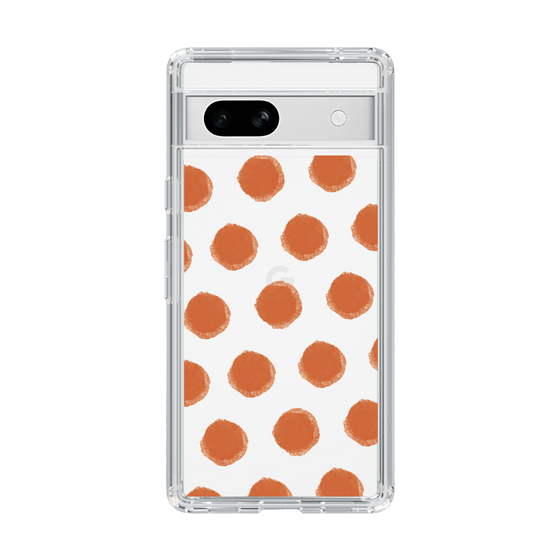 Slim Protection Case［ Original - Favorite Color Polka Dots - Red ］