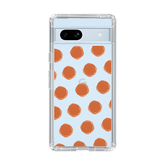 Slim Protection Case［ Original - Favorite Color Polka Dots - Red ］