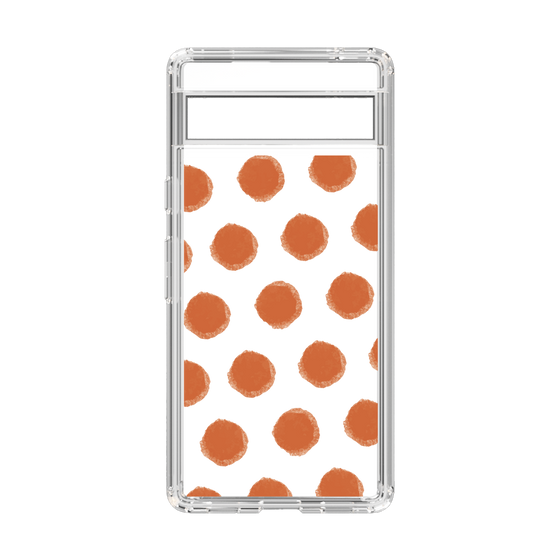 Slim Protection Case［ Original - Favorite Color Polka Dots - Red ］