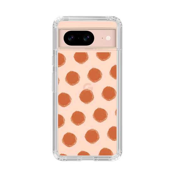 Slim Protection Case［ Original - Favorite Color Polka Dots - Red ］