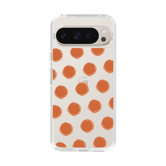 Slim Protection Case［ Original - Favorite Color Polka Dots - Red ］