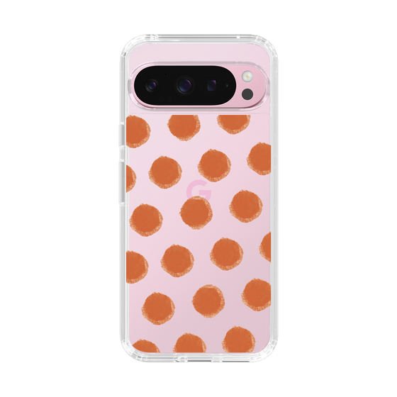 Slim Protection Case［ Original - Favorite Color Polka Dots - Red ］