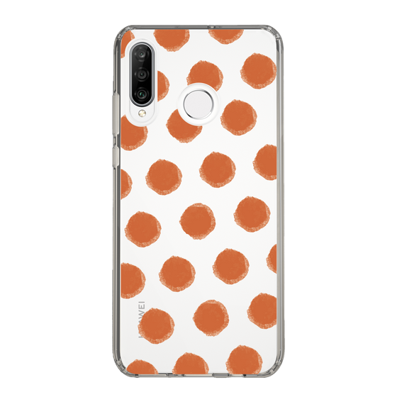 Slim Protection Case［ Original - Favorite Color Polka Dots - Red ］