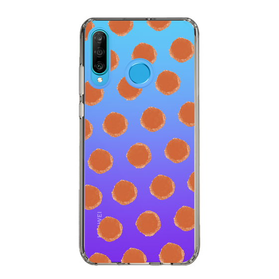 Slim Protection Case［ Original - Favorite Color Polka Dots - Red ］