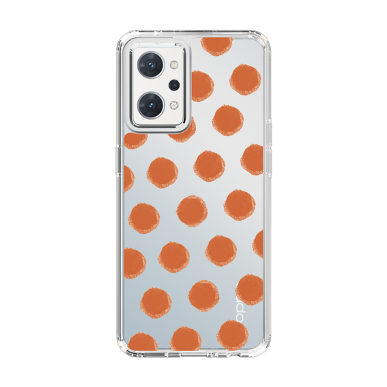 Slim Protection Case［ Original - Favorite Color Polka Dots - Red ］