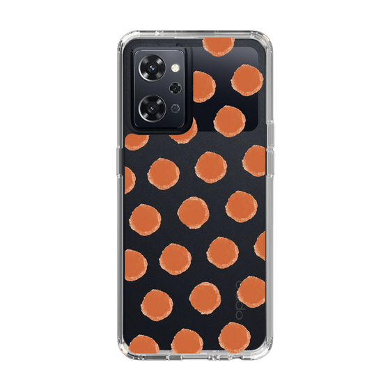 Slim Protection Case［ オリジナル - 推し色水玉 - レッド ］