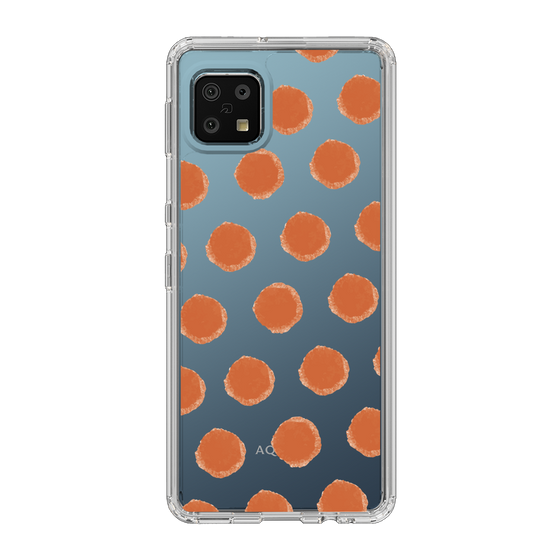 Slim Protection Case［ Original - Favorite Color Polka Dots - Red ］