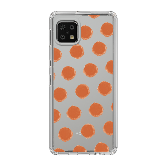 Slim Protection Case［ Original - Favorite Color Polka Dots - Red ］