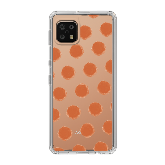 Slim Protection Case［ Original - Favorite Color Polka Dots - Red ］