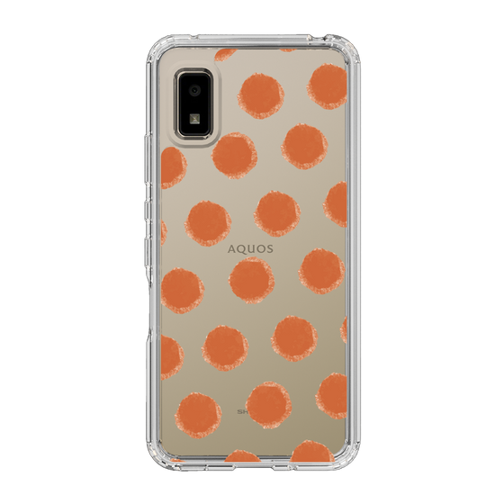 Slim Protection Case［ Original - Favorite Color Polka Dots - Red ］