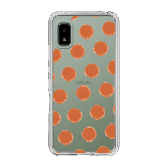 Slim Protection Case［ Original - Favorite Color Polka Dots - Red ］
