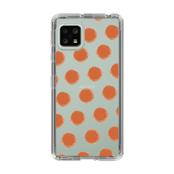 Slim Protection Case［ Original - Favorite Color Polka Dots - Red ］