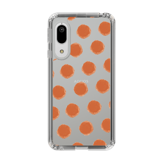 Slim Protection Case［ Original - Favorite Color Polka Dots - Red ］