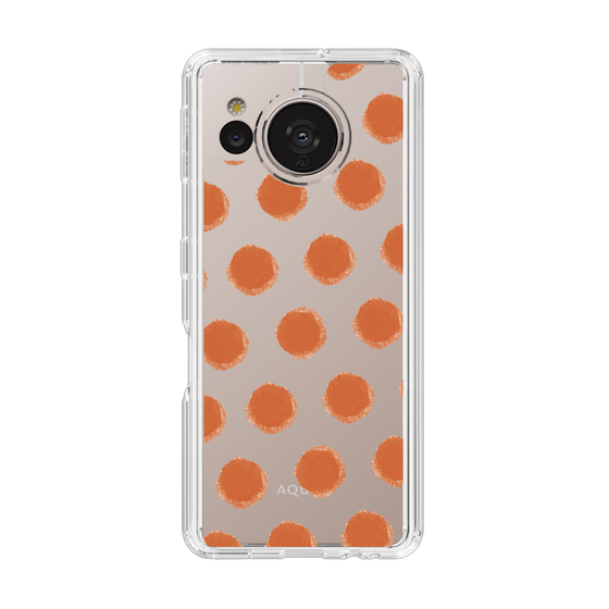 Slim Protection Case［ Original - Favorite Color Polka Dots - Red ］