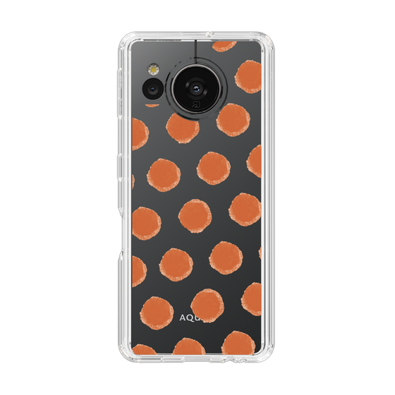 Slim Protection Case［ Original - Favorite Color Polka Dots - Red ］