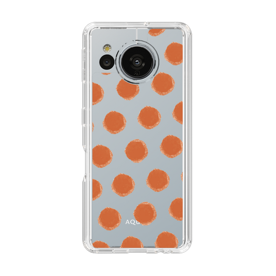 Slim Protection Case［ Original - Favorite Color Polka Dots - Red ］