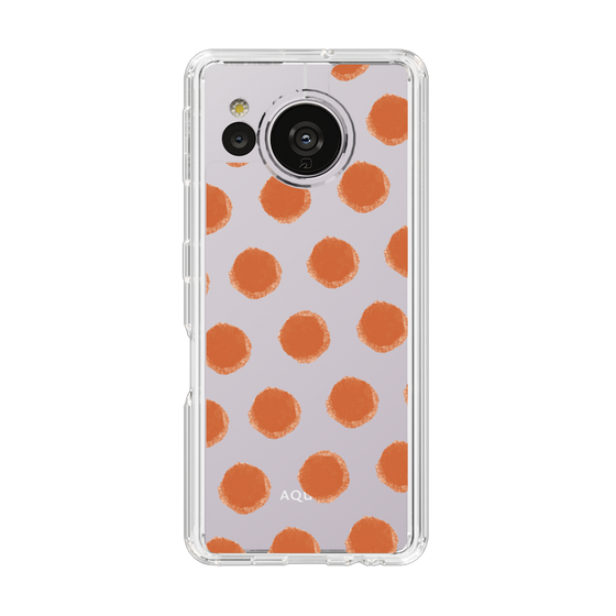 Slim Protection Case［ Original - Favorite Color Polka Dots - Red ］