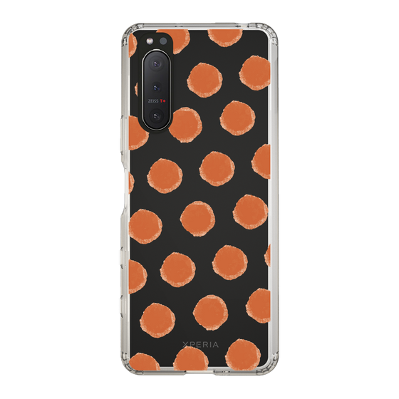 Slim Protection Case［ Original - Favorite Color Polka Dots - Red ］
