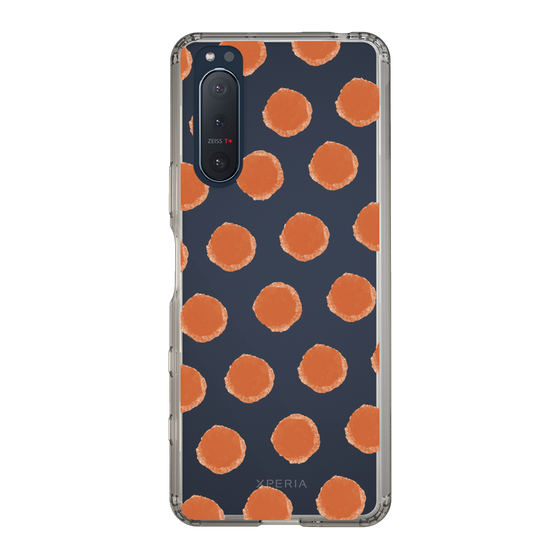 Slim Protection Case［ Original - Favorite Color Polka Dots - Red ］