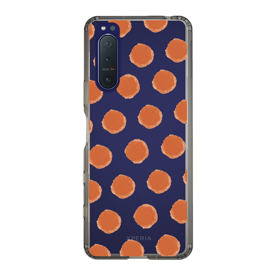 Slim Protection Case［ Original - Favorite Color Polka Dots - Red ］