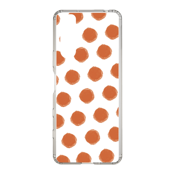 Slim Protection Case［ Original - Favorite Color Polka Dots - Red ］